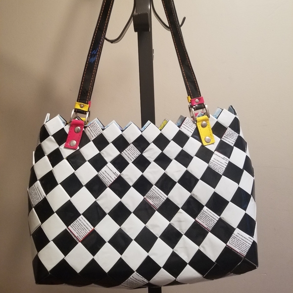 Nahui Ollin Handbags - Nahui Ollin Candy Wrapper Tote